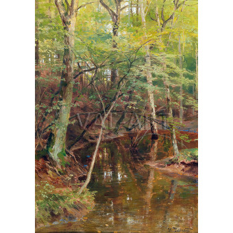 РЕПРОДУКЦИИ НА КАРТИНИ Горски поток (1937)